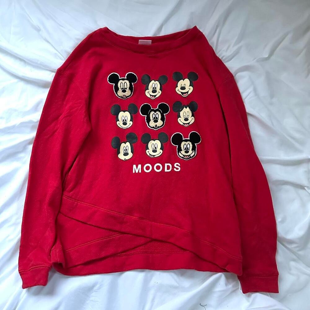 Disney red mickey mouse with